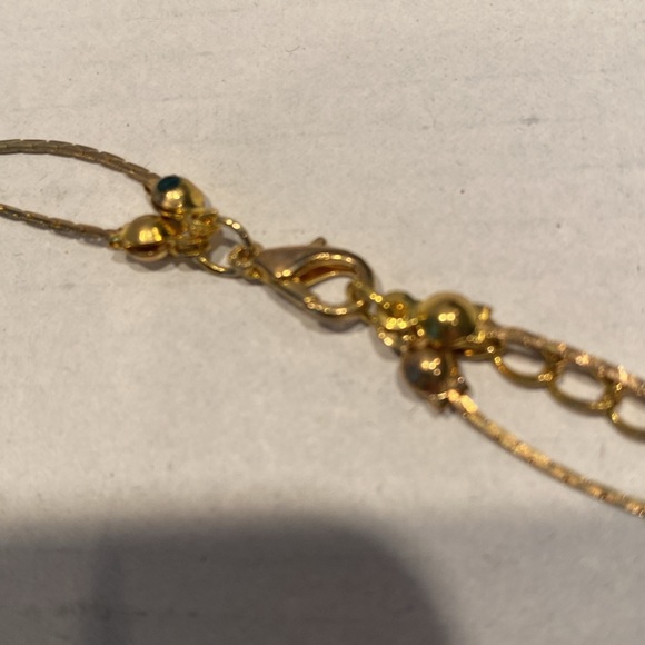 Vintage Glass & Plastic Bead Double Strand Tiered Necklace - Picture 5 of 5